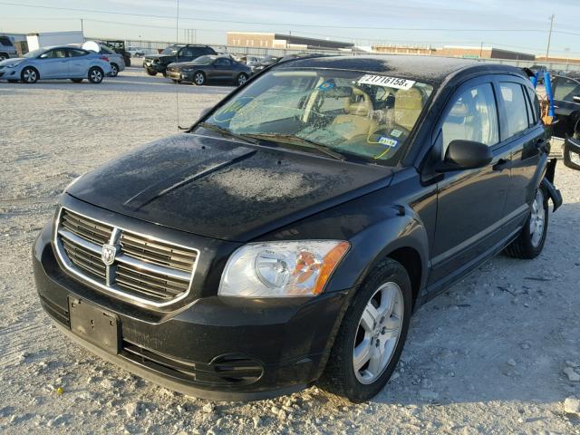 1B3HB48B97D264123 - 2007 DODGE CALIBER SX BLACK photo 2