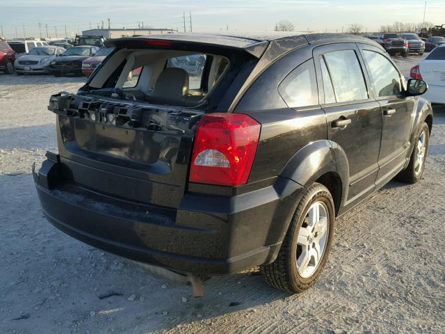 1B3HB48B97D264123 - 2007 DODGE CALIBER SX BLACK photo 4