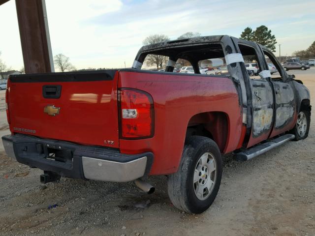 3GCEC33J29G127683 - 2009 CHEVROLET SILVERADO RED photo 4