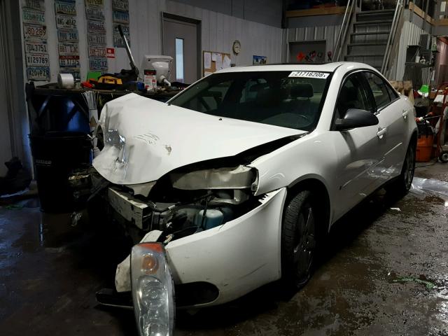 1G2ZH58N974243536 - 2007 PONTIAC G6 GT WHITE photo 2