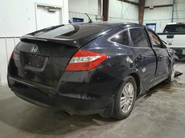 5J6TF3H53CL000049 - 2012 HONDA CROSSTOUR BLACK photo 4