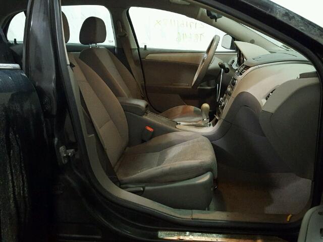 1G1ZG57B88F285085 - 2008 CHEVROLET MALIBU LS შავი ფოტო 5