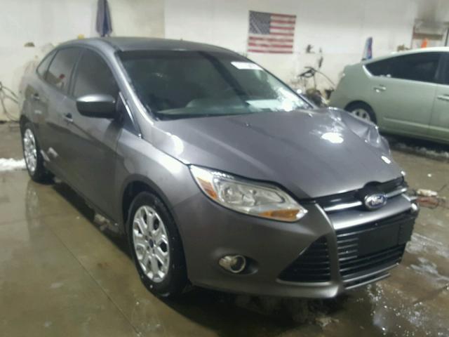 1FAHP3F26CL340206 - 2012 FORD FOCUS SE GRAY photo 1