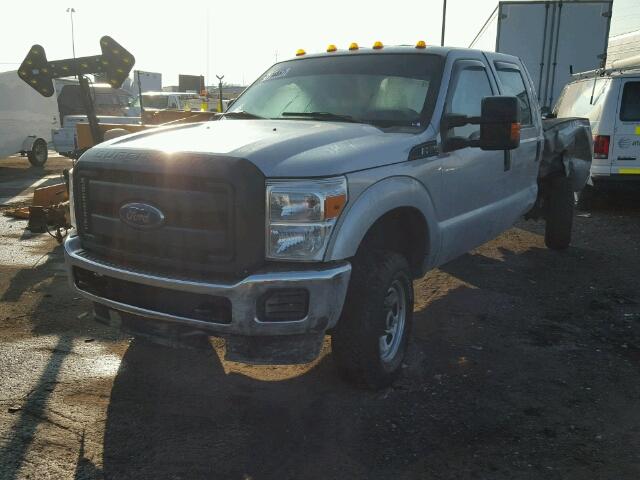 1FT7W2B62DEA30796 - 2013 FORD F250 SUPER SILVER photo 2