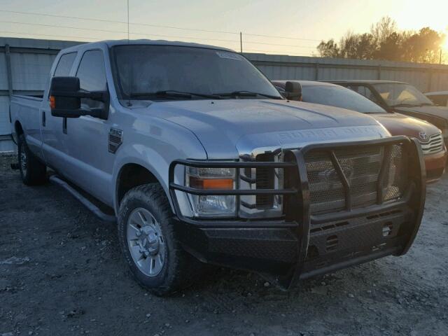 1FTWW30R78EA65256 - 2008 FORD F350 SRW S SILVER photo 1