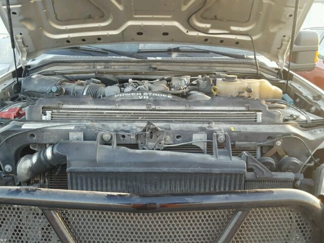 1FTWW30R78EA65256 - 2008 FORD F350 SRW S SILVER photo 7