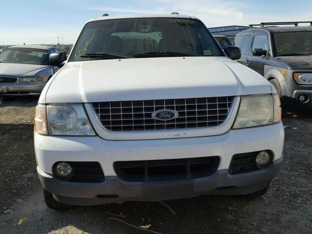 1FMZU63K93UC67495 - 2003 FORD EXPLORER X WHITE photo 10