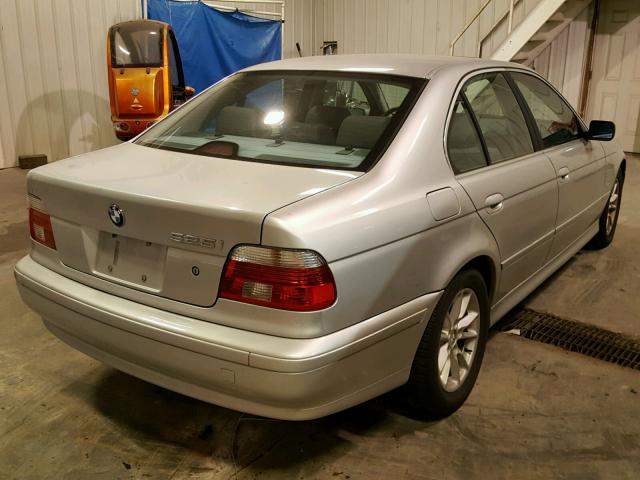 WBADT43403GY99062 - 2003 BMW 525 I AUTO SILVER photo 4