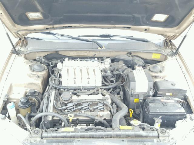 KMHFU45E65A405884 - 2005 HYUNDAI XG 350 GOLD photo 7