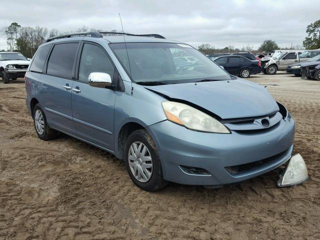 5TDZA23C26S561554 - 2006 TOYOTA SIENNA CE BLUE photo 1