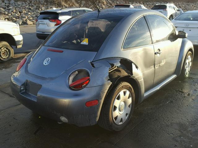 3VWBK21C03M433873 - 2003 VOLKSWAGEN NEW BEETLE GRAY photo 4