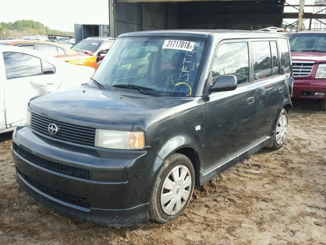 JTLKT324X64104681 - 2006 TOYOTA SCION XB 黑色 照片 2
