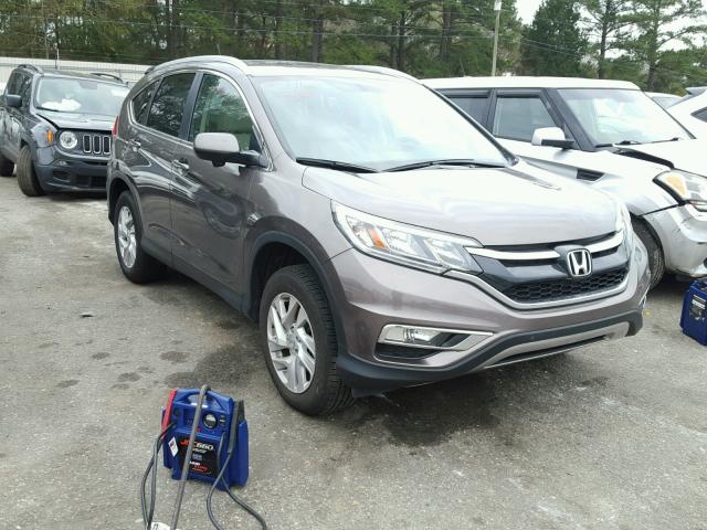 2HKRM3H78GH530003 - 2016 HONDA CR-V EXL BROWN photo 1