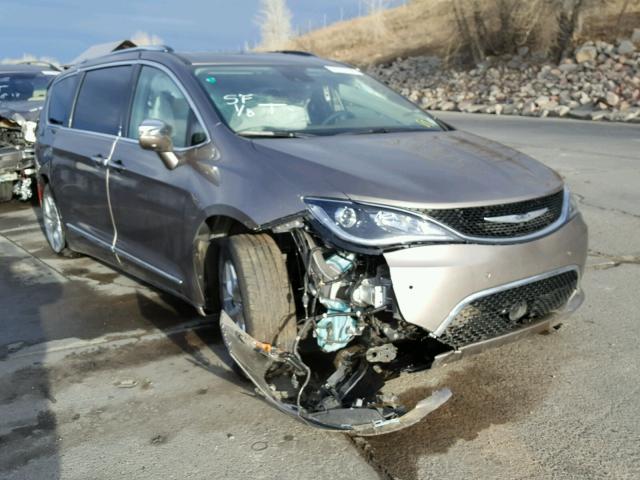 2C4RC1GG0HR650729 - 2017 CHRYSLER PACIFICA L GRAY photo 1