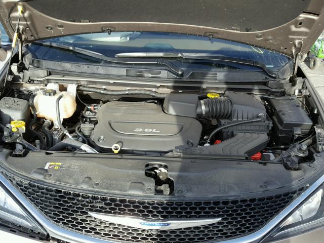 2C4RC1GG0HR650729 - 2017 CHRYSLER PACIFICA L GRAY photo 7