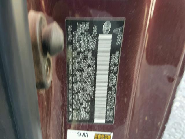 JTKDE177670152931 - 2007 TOYOTA SCION TC 红色 照片 10