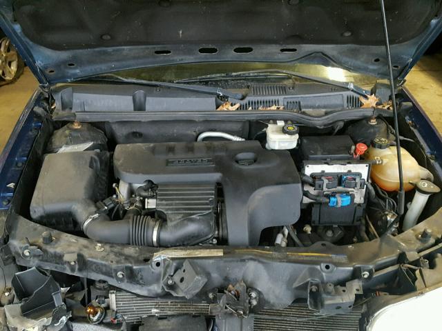 1G8AN12F75Z118444 - 2005 SATURN ION LEVEL BLUE photo 7