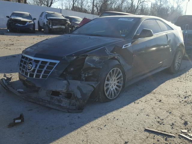 1G6DE1E32E0163030 - 2014 CADILLAC CTS BLACK photo 2