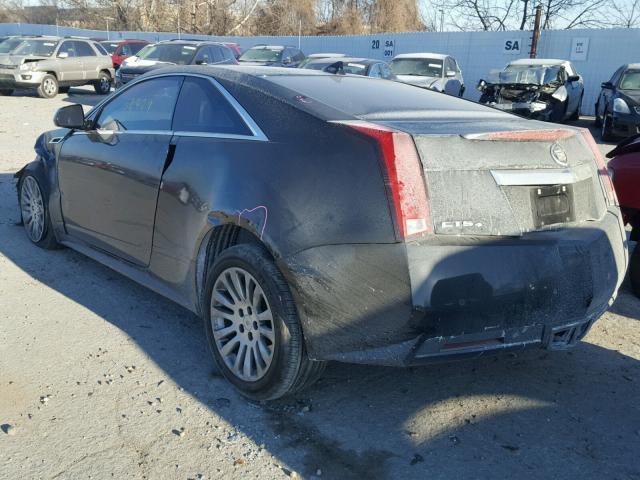 1G6DE1E32E0163030 - 2014 CADILLAC CTS BLACK photo 3