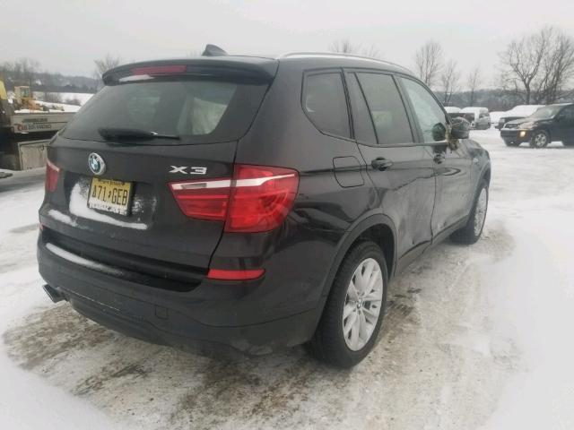 5UXWX9C51G0D78700 - 2016 BMW X3 XDRIVE2 BLACK photo 4