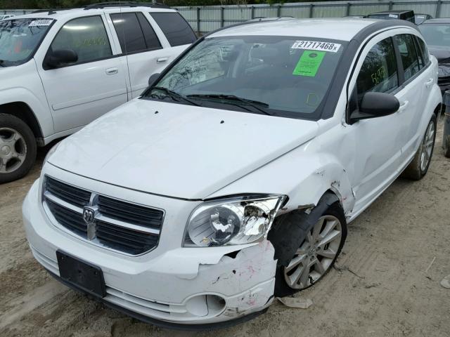 1B3CB5HA3BD160596 - 2011 DODGE CALIBER HE WHITE photo 2