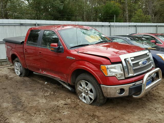 1FTPW14V89KC93012 - 2009 FORD F150 SUPER RED photo 1