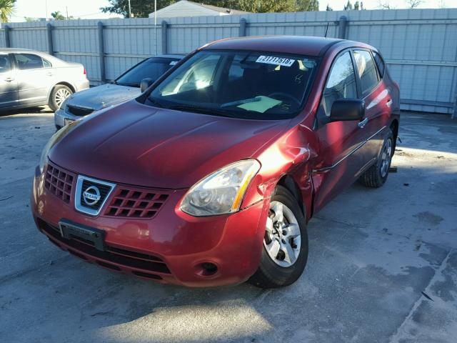 JN8AS5MT4AW000618 - 2010 NISSAN ROGUE S RED photo 2