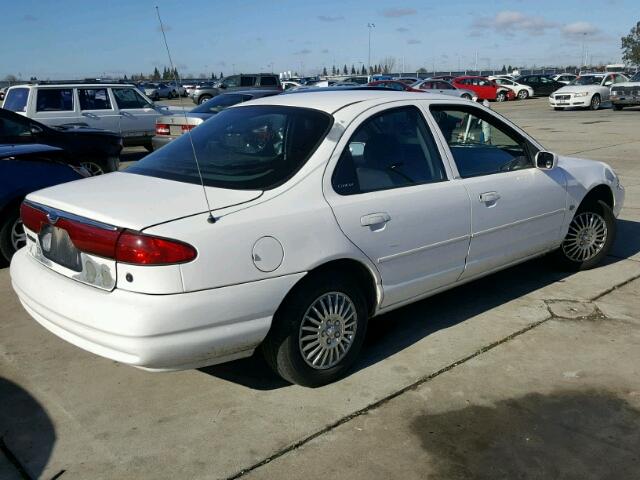 1FAFP6634XK160638 - 1999 FORD CONTOUR SE WHITE photo 4