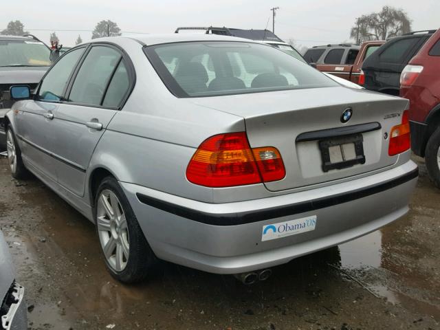 WBAEU334X3PH89005 - 2003 BMW 325 XI SILVER photo 3