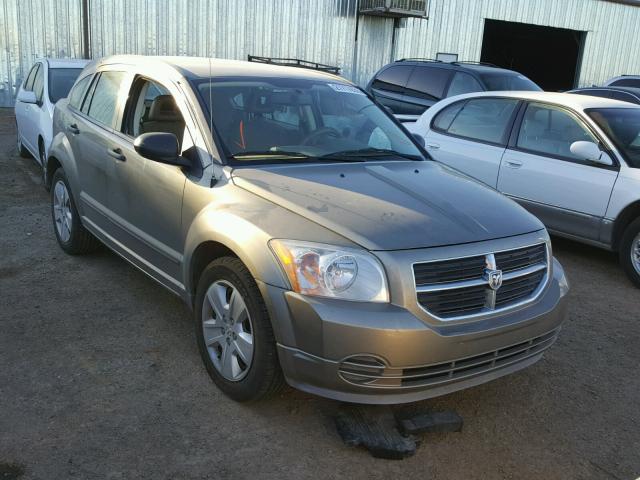 1B3HB48BX7D408567 - 2007 DODGE CALIBER SX TAN photo 1