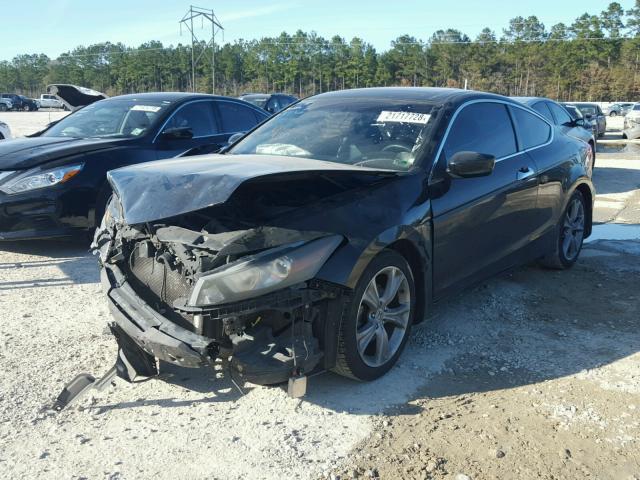 1HGCS2B89BA003306 - 2011 HONDA ACCORD EXL BLACK photo 2