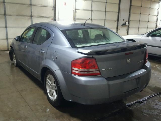 1B3CC5FB3AN141693 - 2010 DODGE AVENGER R/ BLUE photo 3