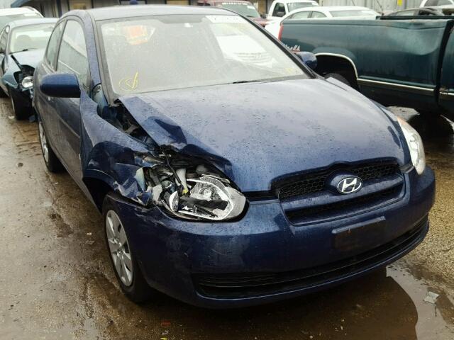 KMHCM3AC6BU197615 - 2011 HYUNDAI ACCENT GL BLUE photo 1