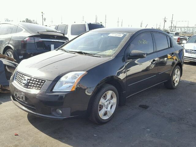 3N1AB61E97L664020 - 2007 NISSAN SENTRA 2.0 BLACK photo 2