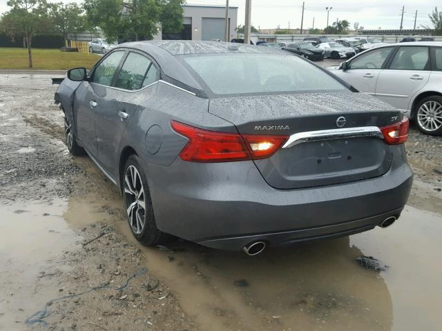 1N4AA6AP4JC366954 - 2018 NISSAN MAXIMA 3.5 GRAY photo 3