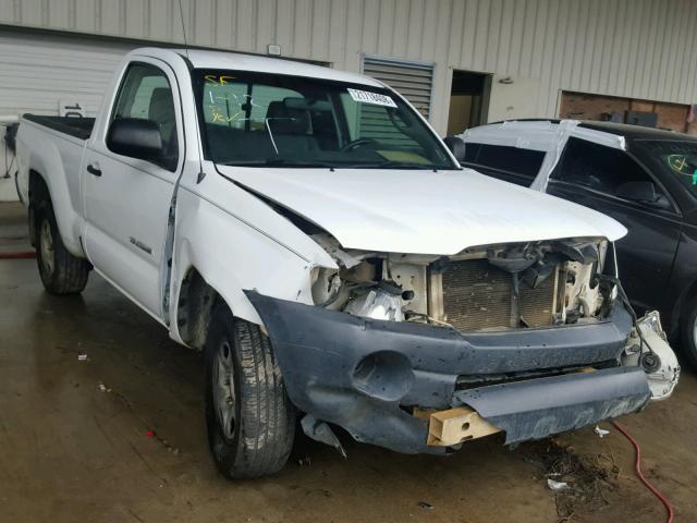 5TENX22N79Z633114 - 2009 TOYOTA TACOMA WHITE photo 1