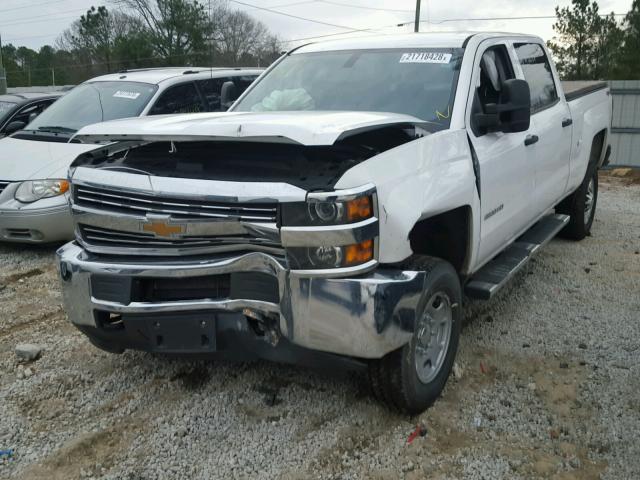 1GC1KUEG8FF107721 - 2015 CHEVROLET SILVERADO WHITE photo 2