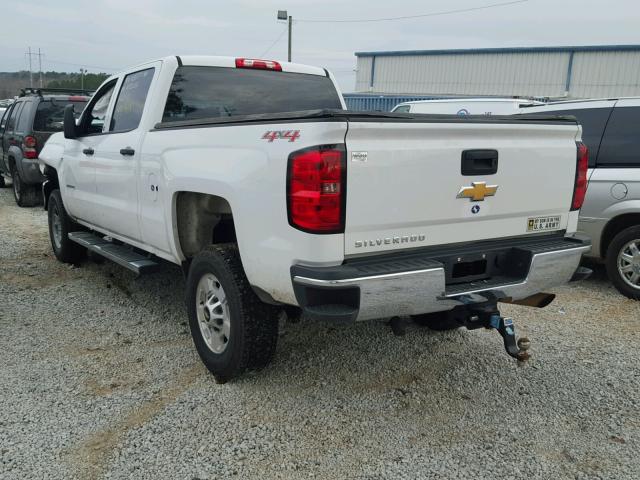 1GC1KUEG8FF107721 - 2015 CHEVROLET SILVERADO WHITE photo 3