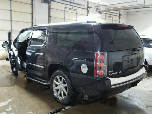 1GKFK16259R247398 - 2009 GMC YUKON DENA BLACK photo 3