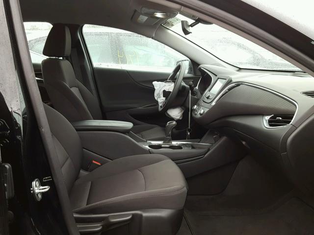 1G1ZD5ST6JF152047 - 2018 CHEVROLET MALIBU LT BLACK photo 5