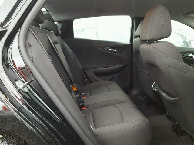 1G1ZD5ST6JF152047 - 2018 CHEVROLET MALIBU LT BLACK photo 6