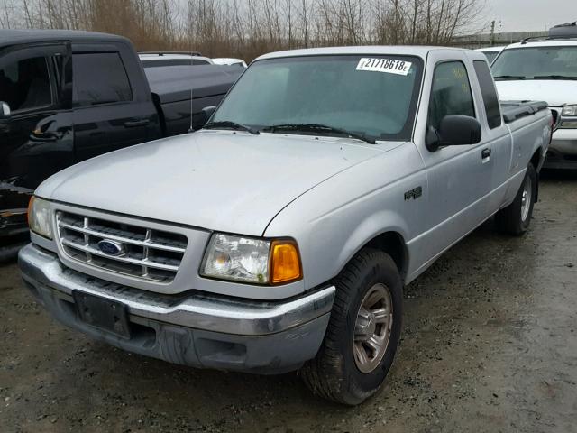 1FTYR44V33PA37139 - 2003 FORD RANGER SUP SILVER photo 2