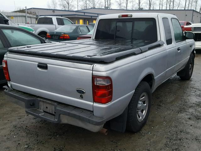 1FTYR44V33PA37139 - 2003 FORD RANGER SUP SILVER photo 4