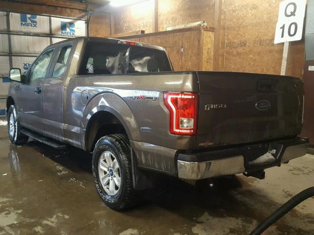 1FTFX1EG1GFD15799 - 2016 FORD F150 SUPER BROWN photo 3