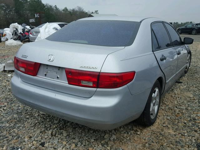 1HGCM56155A174566 - 2005 HONDA ACCORD DX SILVER photo 4