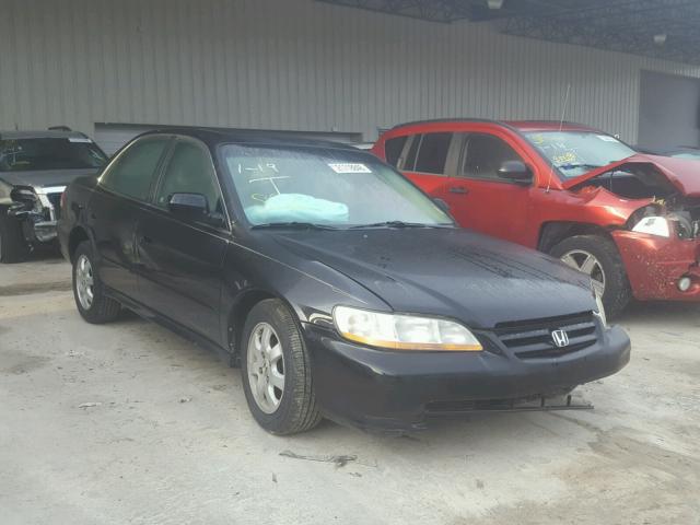 1HGCG56652A008594 - 2002 HONDA ACCORD EX BLACK photo 1