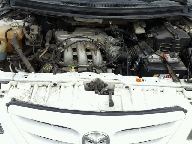 JM3LW28A240517365 - 2004 MAZDA MPV WAGON WHITE photo 7