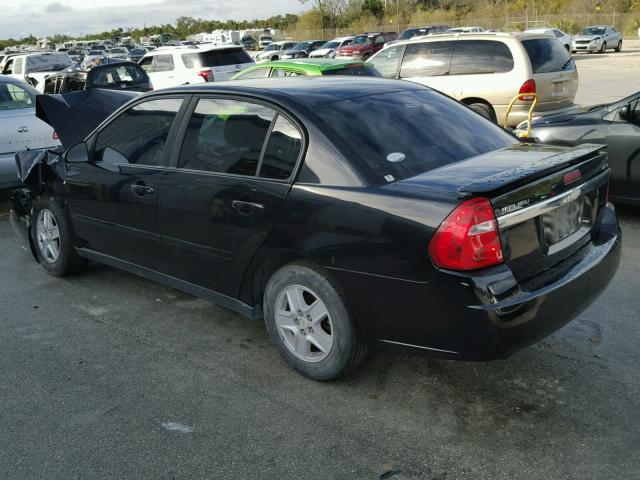 1G1ZT54844F227442 - 2004 CHEVROLET MALIBU LS BLACK photo 3