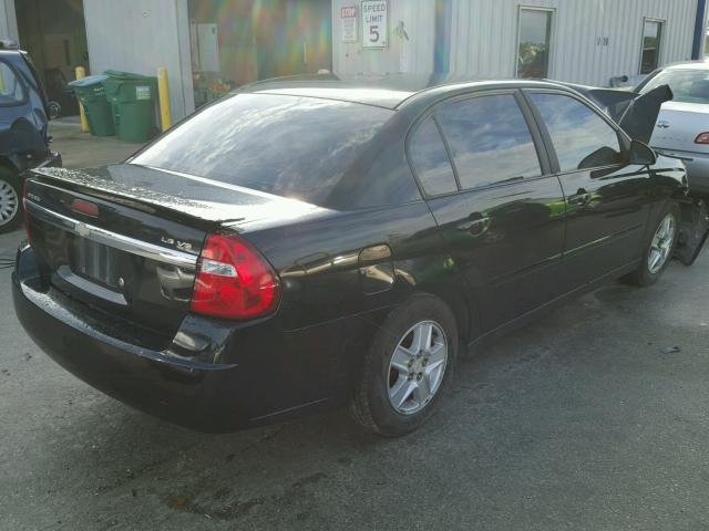 1G1ZT54844F227442 - 2004 CHEVROLET MALIBU LS BLACK photo 4