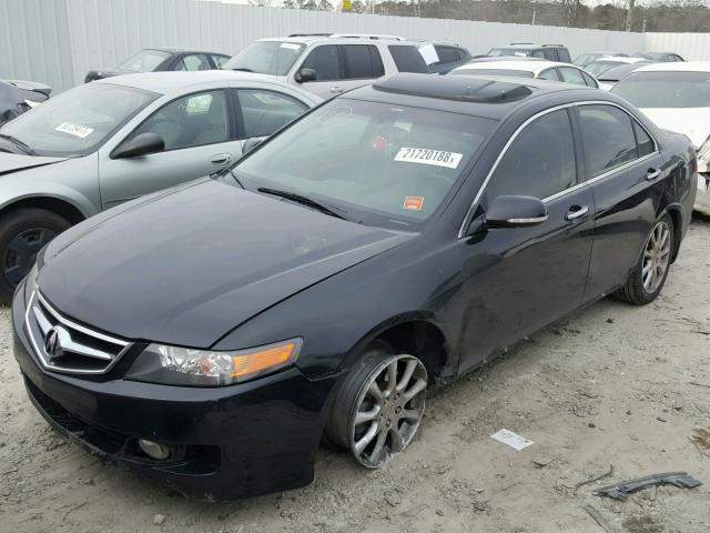 JH4CL96876C004624 - 2006 ACURA TSX BLACK photo 2